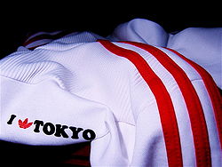  Спортивный жакет I love Tokyo, представляющий собой типичный пример продукции Adidas Originals
